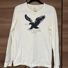 最終値下げ　AMERICAN EAGLE イーグルプリント 長袖カットソーのサムネイル
