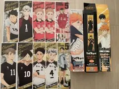 ハイキュー‼︎ 音駒、梟谷、稲荷崎高校セット（ポスター、ロングステッカー）