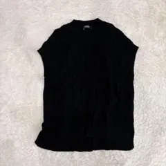S Max Mara ケーブルニットベスト ブラック 2026年最新】S Max Mara カラー：ブラック系 レディース ニットベスト