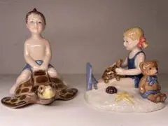 ROYAL COPENHAGENミレニアム フィギュリン ペア 2004年 陶器 - メルカリ