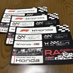 Honda F1 ステッカー 3枚セット非売品