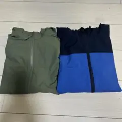 キッズウインドブレーカー2点セット150と160