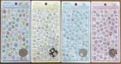 【正規品】ボンボンドロップシール ミニ　しずくちゃん　4枚セット