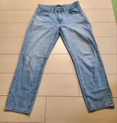 ユニクロ　リラックステーパードアンクルジーンズ　25　63.5 433248