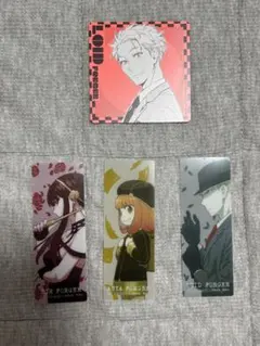 スパイファミリー　単行本　特典　クリアしおり　ロイドコースター