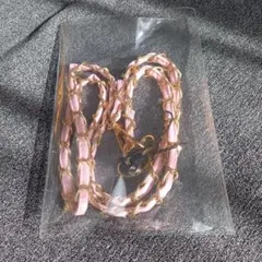 【新品未使用】スマホストラップ＊ピンク