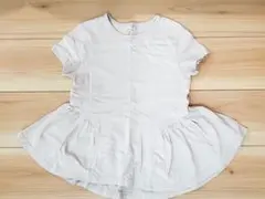 petit main さくらんぼ刺繍 ペプラムTシャツ 120～130cmのサムネイル