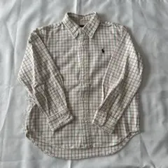ラルフローレン　ネルシャツ　サイズ120