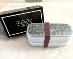 お*げ様 COACH 2段弁当箱 ランチボックス　コーチ　弁当のサムネイル