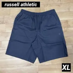 russell athletic 短パン　綿　XLサイズ　大きいサイズ　グレーのサムネイル
