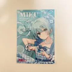 初音ミク フラワーレトロルック ブロマイド