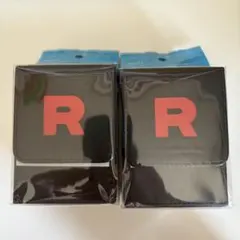 ロケット団　フリップデッキケース 2個