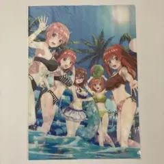 【新品未開封】 映画 五等分の花嫁 B柄 クリアファイル