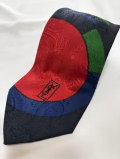 Yves Saint Laurent ネクタイ ペイズリー柄