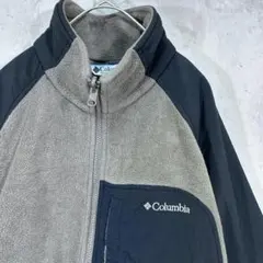 00s フリースジャケット【Columbia】 古着 コロンビア ブラウン XL