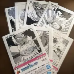 ドラゴンボール 一番くじ G賞 コミックスクリアファイル7種