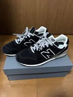 ニューバランス　996 ブラック スエード　25cm