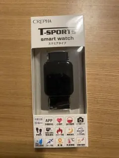 CREPHA T-SPORTS スマートウォッチ ブラック