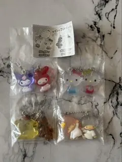 【全4種】サンリオキャラクターズなかよしドロップチャーム コンプリート
