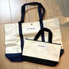 【新品】 LE CREUSET トートバッグ と ランチバッグ ル・クルーゼ