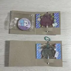 モモンガ 顔面カード、ミニ缶バッジ、キャンディーチャームズ、古本屋