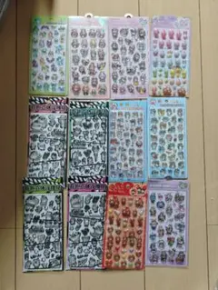 【12枚セット】シール　まとめ売り　大量　海外製