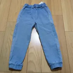 新品☆コムサイズム　デニムジョガーパンツ110㎝