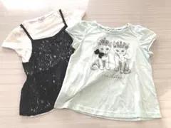 any FAM エニィファム 半袖Tシャツ レース トップス 2点セット 130のサムネイル
