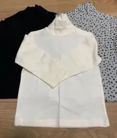 ユニクロ 90cm タートルネック 3着セット