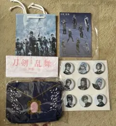 映画刀剣乱舞-継承-豪華版　アニメイト限定セット　缶バッジ　ステッカーなど