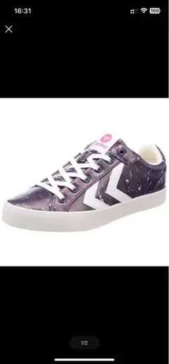 新品　ヒュンメルhummel スニーカーDEUCE COURT PRINTのサムネイル
