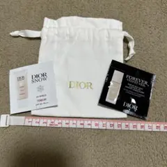 DIOR メイクベース&日焼け止め乳液サンプル&巾着