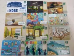 スターバックスカードセット　日本　ハワイ　シンガポール　台湾