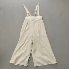バックリボンサロペット　オフホワイトのサムネイル