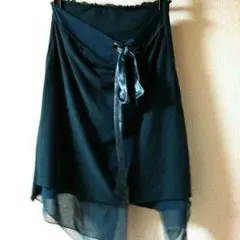 axesfemme シフォン 重ね スカート