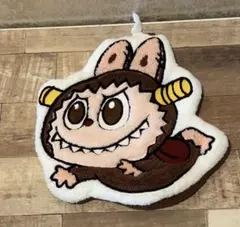 【新品未使用】 LABUBU ラブブ 手拭きタオル ハンドタオル 人気 ブラウン