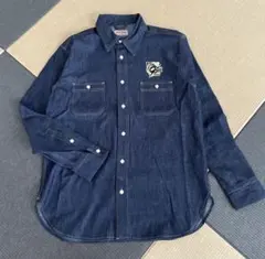 阪神タイガース　江坂ジーンズ　ファンクラブ限定 デニムシャツ