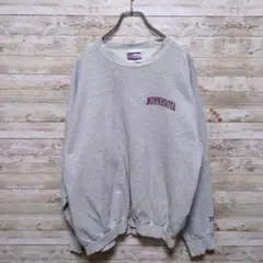 【c88】Hanesヘインズ90sULTIMATECOTTONスウェットXL染込