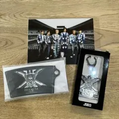 三代目スタジアム　集合写真とストラップ付きドリンクカップホルダーのセット