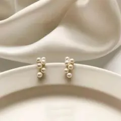 パール ピアス 結婚式 パーティー