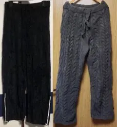 Joel Robuchon&gelato piqueルームパンツ