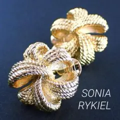 ソニアリキエル ビンテージ イヤリング SONIA RYKIEL リボンモチーフのサムネイル