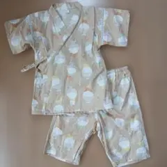 apres les cours かき氷柄甚平 120cm