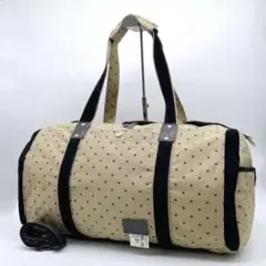 良品 Master-piece x STUSSY 総柄 ボストンバッグ e604