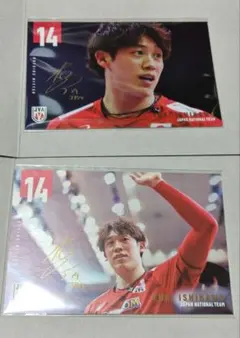 バレーボール男子　ポストカードコレクション　石川祐希セット