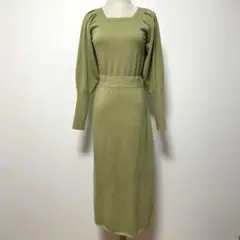 AZUL BY MOUSSY アズールバイマウジー ニットワンピース S