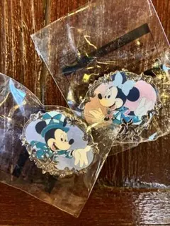 ディズニーシー 25周年 アブーズバザール　ピンバッジ ミッキー ミニー
