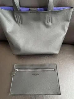 UNITED TOKYO サコッシュ グレー レザーコインケース付き - メルカリ