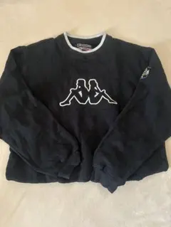 Kappa ブラック スウェット X LARGE