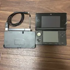 ニンテンドー3DS 本体 ブラック 充電ケーブル付き
